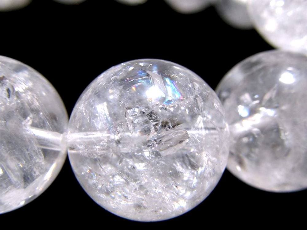 白水晶 ブレスレット 天然石 パワーストーン クリスタル
