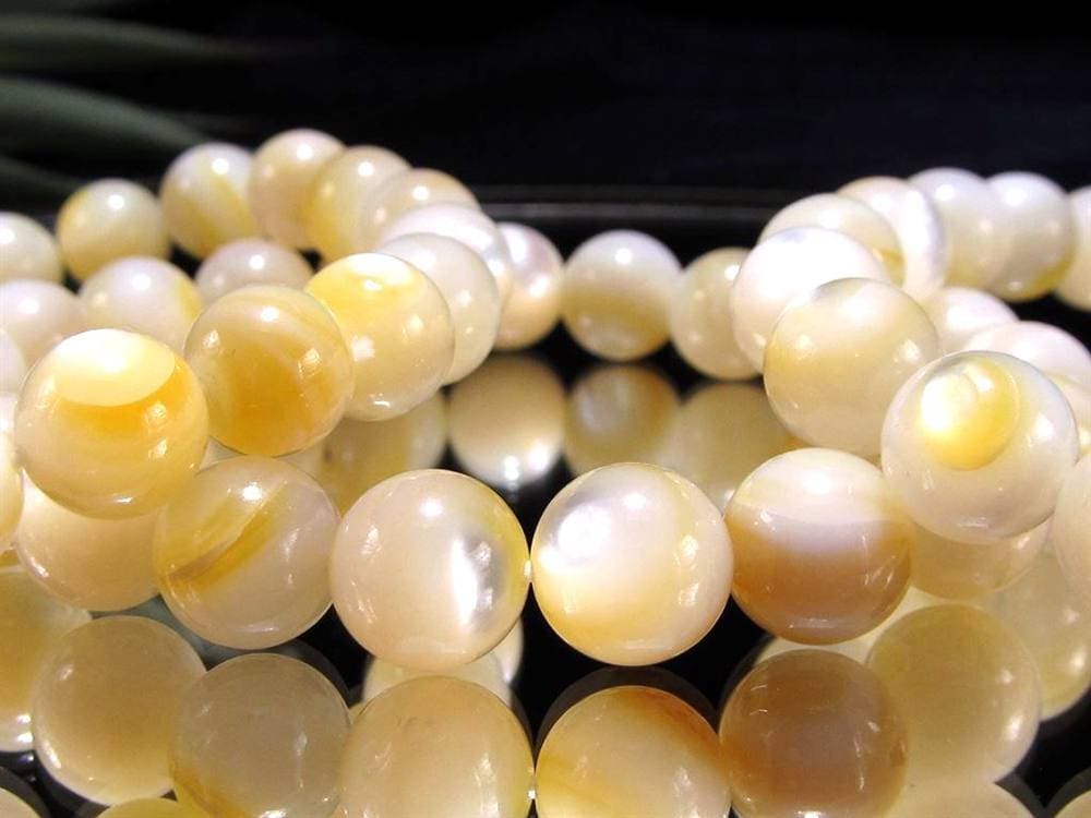 ゴールドリップシェル 白蝶貝 ブレスレット 黄蝶貝 ピンクガイ