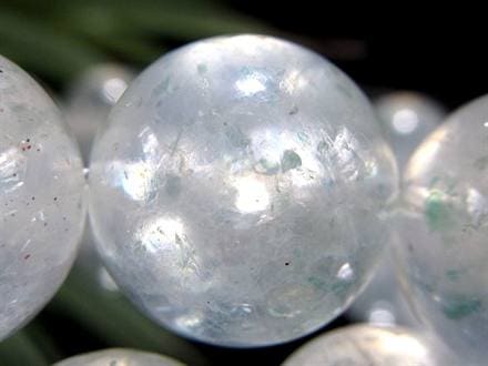 ダイヤモンドダストクォーツ マイカインクォーツ 細氷水晶 マイカ 雲母 フックサイト