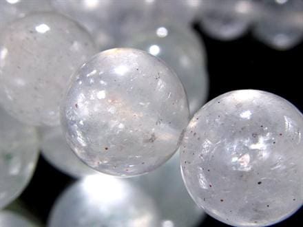 ダイヤモンドダストクォーツ マイカインクォーツ 細氷水晶 マイカ 雲母 フックサイト
