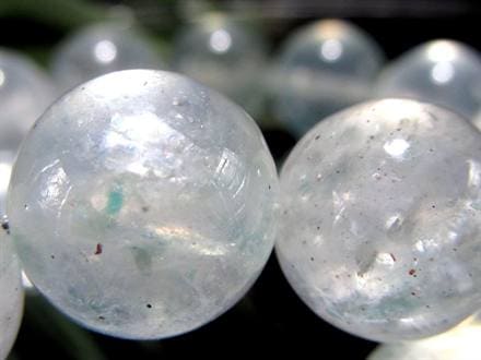 ダイヤモンドダストクォーツ マイカインクォーツ 細氷水晶 マイカ 雲母 フックサイト