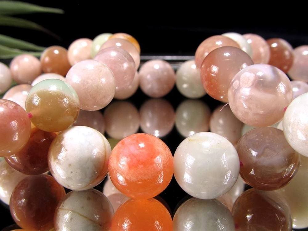 瑪瑙 ブレスレット アゲート メノウ 孔雀瑪瑙