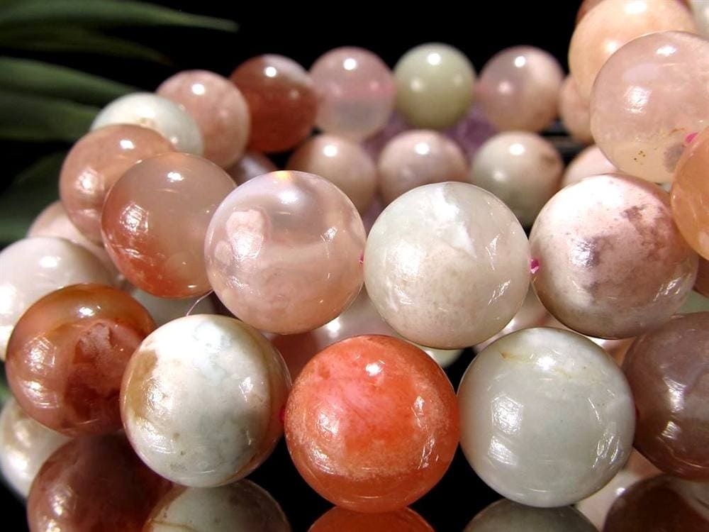 瑪瑙 ブレスレット アゲート メノウ 孔雀瑪瑙