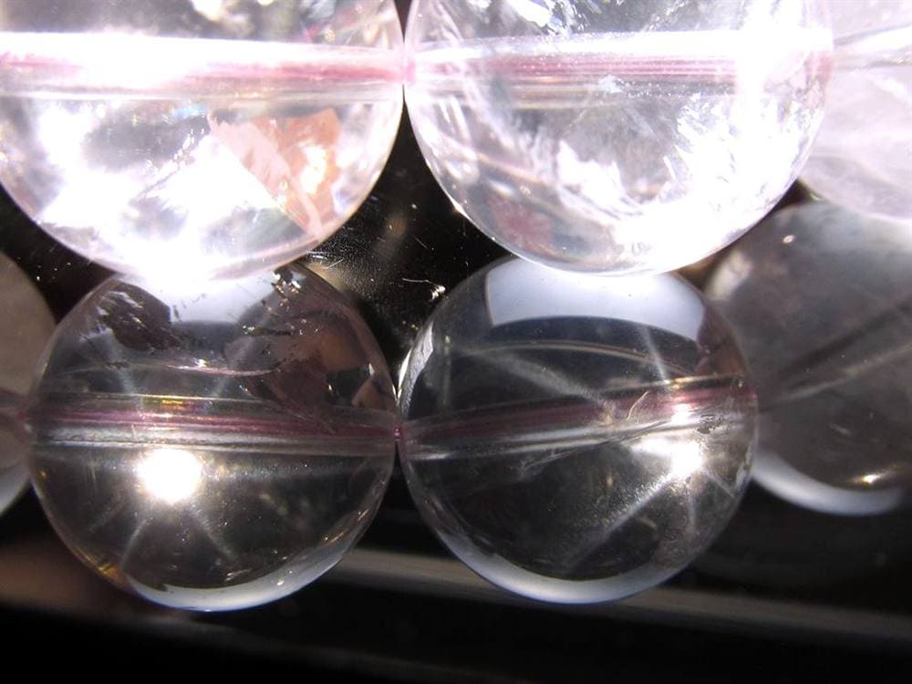 ローズクォーツ ブレスレット スターローズ 紅石英 天然石