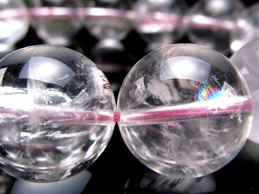 ローズクォーツ ブレスレット スターローズ 紅石英 天然石