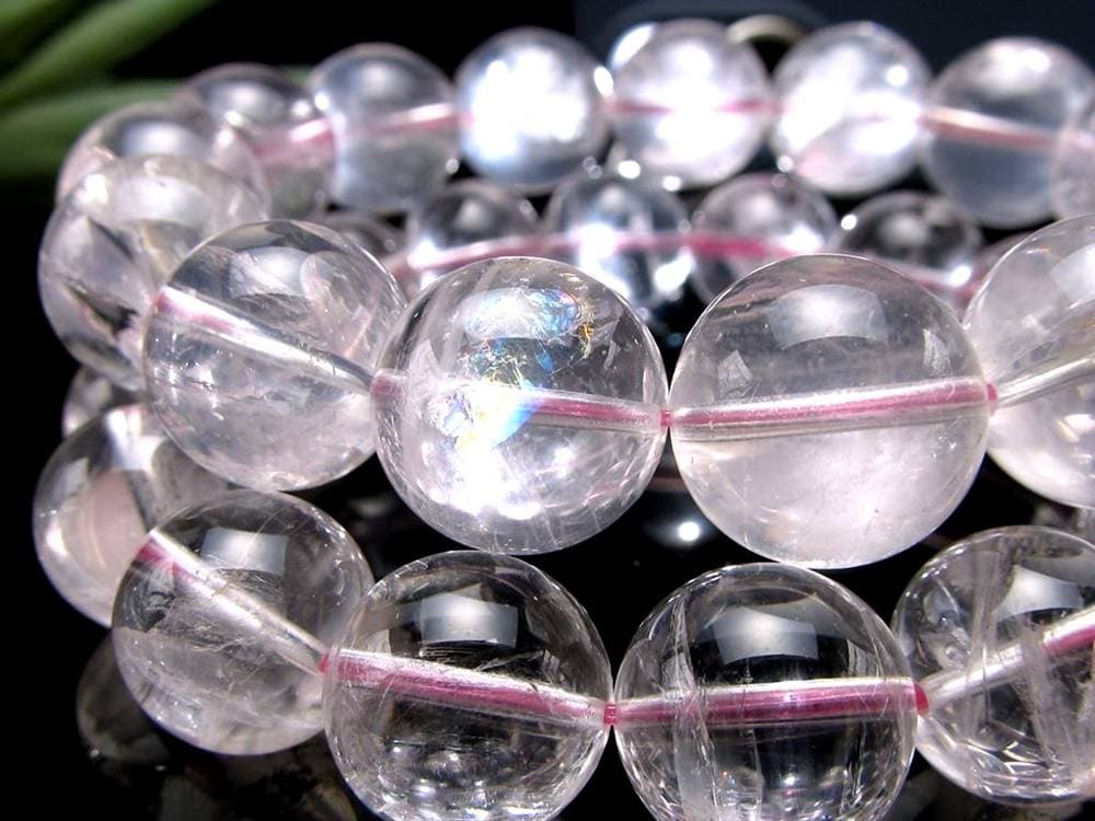 ローズクォーツ ブレスレット スターローズ 紅石英 天然石