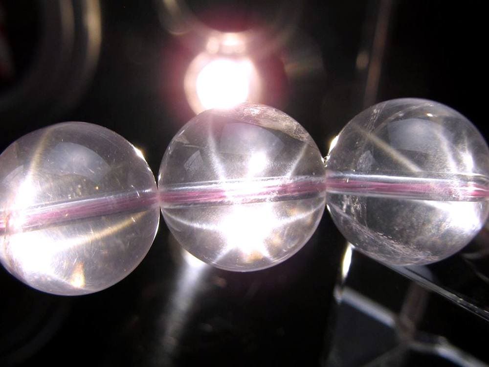 ローズクォーツ ブレスレット スターローズ 紅石英 天然石