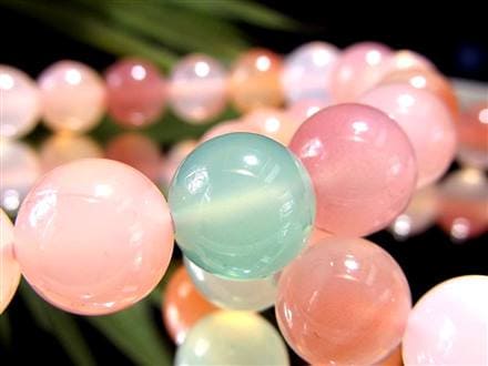 瑪瑙 ブレスレット アゲート 塩源瑪瑙 ソルトソースアゲート