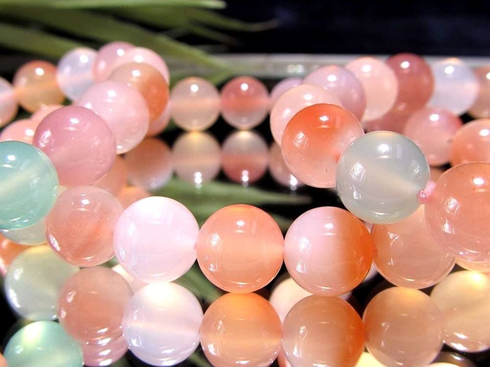 瑪瑙 ブレスレット アゲート 塩源瑪瑙 ソルトソースアゲート