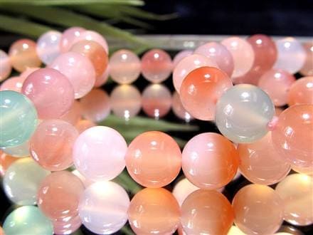 瑪瑙 ブレスレット アゲート 塩源瑪瑙 ソルトソースアゲート