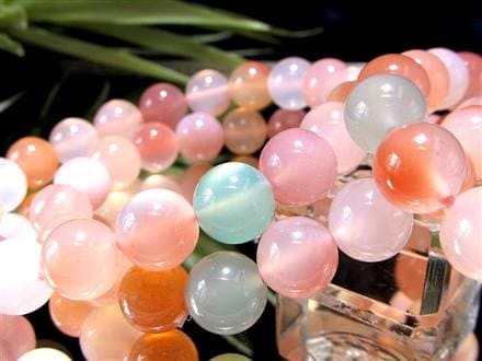 瑪瑙 ブレスレット アゲート 塩源瑪瑙 ソルトソースアゲート