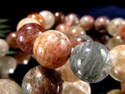 ガーデンクォーツ ブレスレット ファントムクォーツ 幻影水晶 庭園水晶