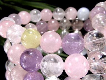 クォーツ 水晶 アメジスト シトリン ローズクォーツ プラシオライト