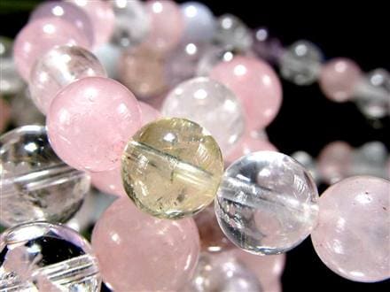 クォーツ 水晶 アメジスト シトリン ローズクォーツ プラシオライト