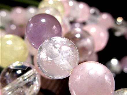 クォーツ 水晶 アメジスト シトリン ローズクォーツ プラシオライト