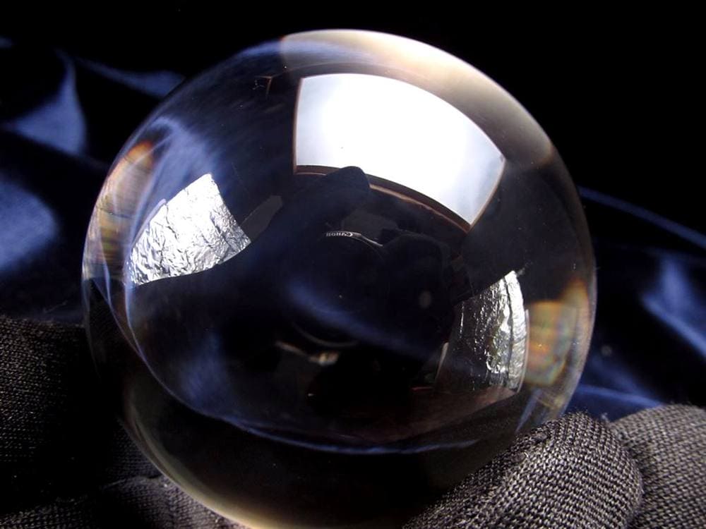 水晶 クォーツ 丸玉 スフィア 置物