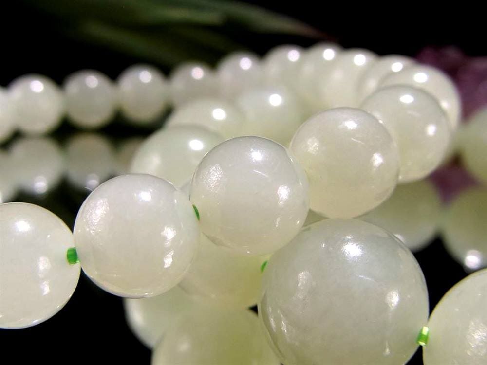 和田玉 ネフライト 翡翠 軟玉 ブレスレット