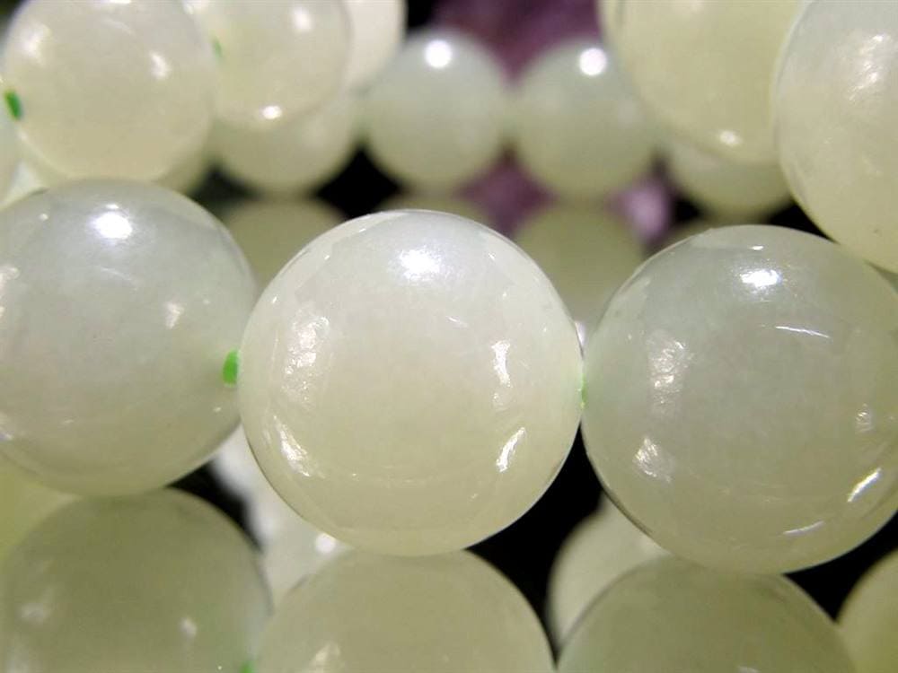 和田玉 ネフライト 翡翠 軟玉 ブレスレット