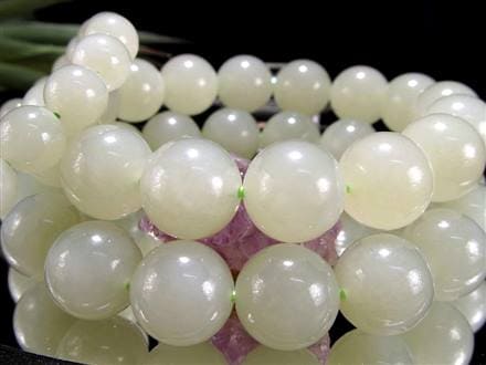 和田玉 ネフライト 翡翠 軟玉 ブレスレット