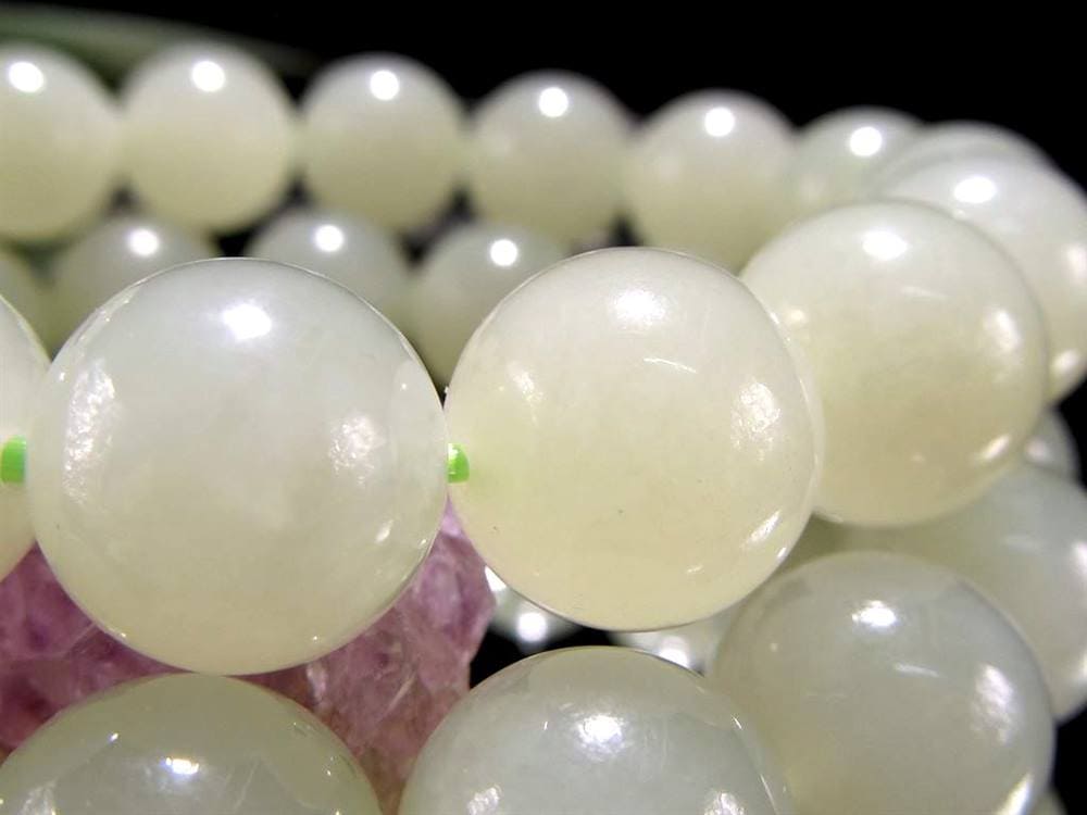 和田玉 ネフライト 翡翠 軟玉 ブレスレット