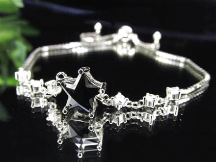 スター 星 デザイン ブレスレット Silver925
