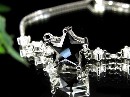 スター 星 デザイン ブレスレット Silver925