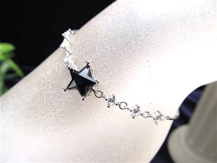 スター 星 デザイン ブレスレット Silver925