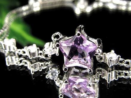 スター 星 デザイン ブレスレット Silver925