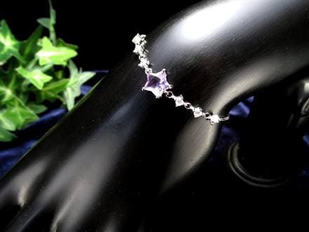 スター 星 デザイン ブレスレット Silver925