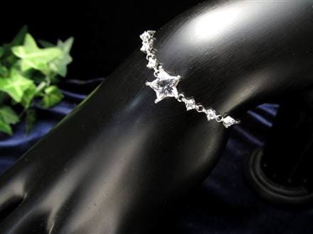 スター 星 デザイン ブレスレット Silver925