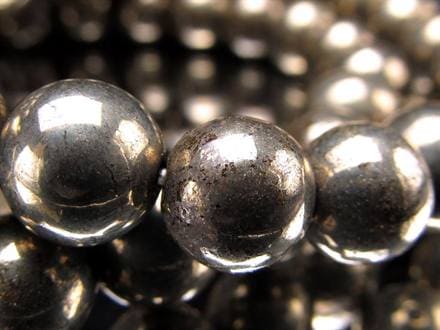パイライト 黄鉄鉱 ブレスレット 天然石 ペルー