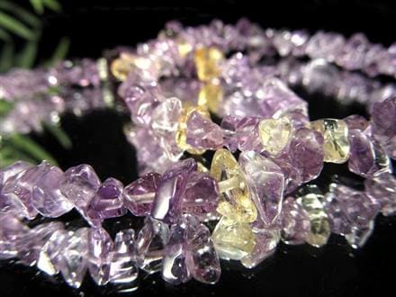 天然石 パワーストーン さざれ ブレスレット アジャスター金具付