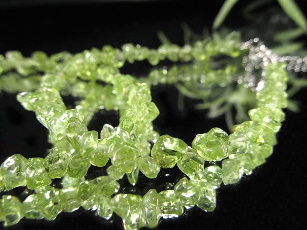 天然石 パワーストーン さざれ ブレスレット アジャスター金具付