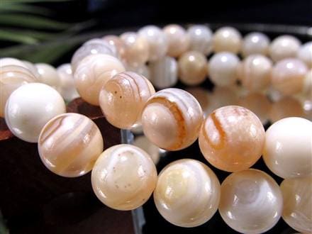 天眼瑪瑙 メノウ アイアゲート 天眼石 ブレスレット