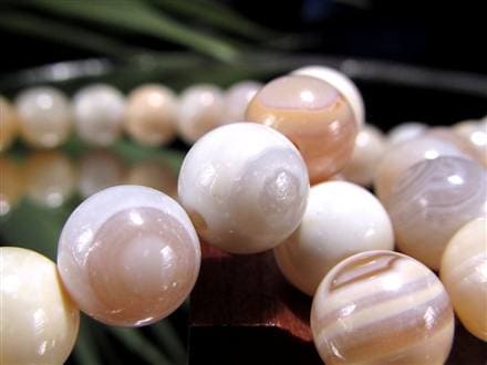 天眼瑪瑙 メノウ アイアゲート 天眼石 ブレスレット