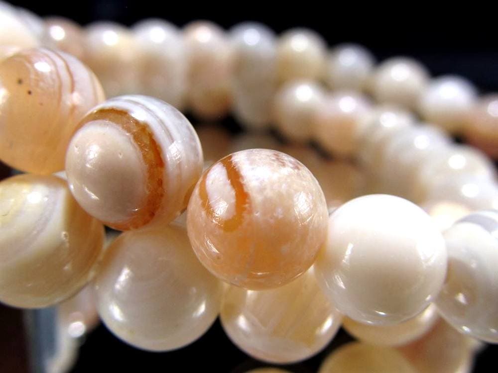 天眼瑪瑙 メノウ アイアゲート 天眼石 ブレスレット