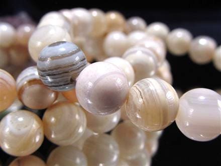 天眼瑪瑙 メノウ アイアゲート 天眼石 ブレスレット