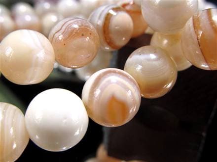 天眼瑪瑙 メノウ アイアゲート 天眼石 ブレスレット