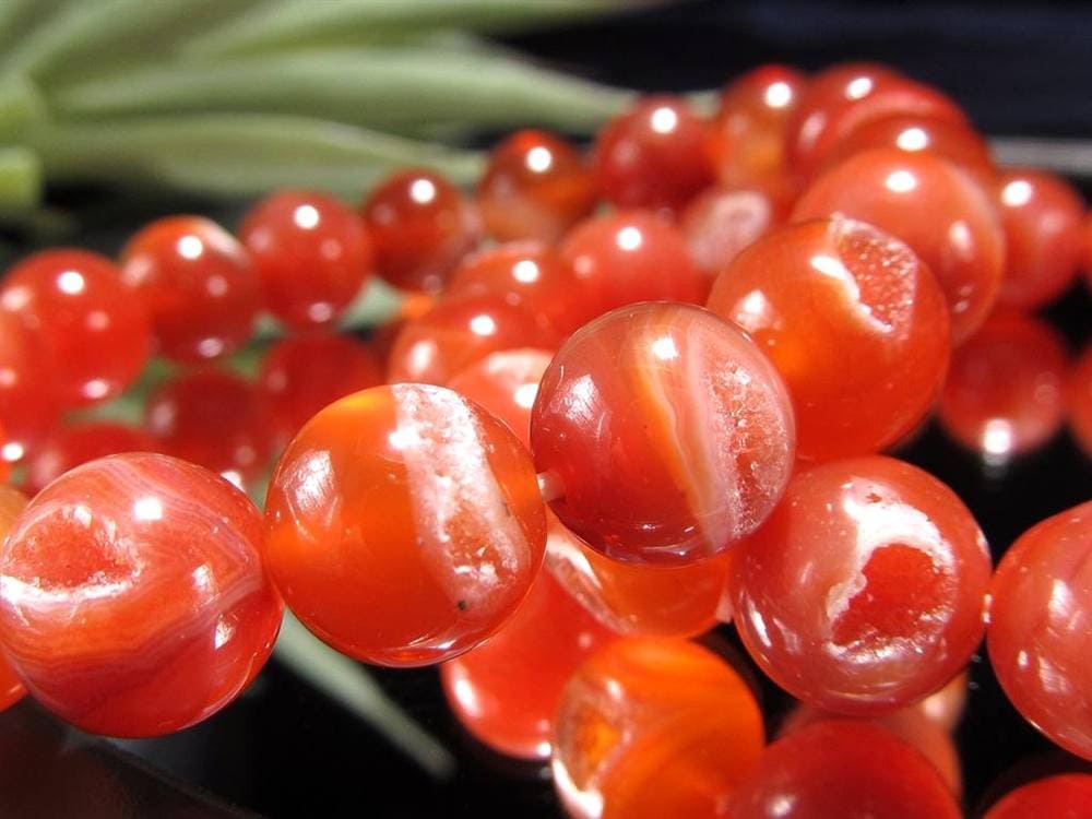 笑口 カーネリアン ブレスレット 紅玉髄