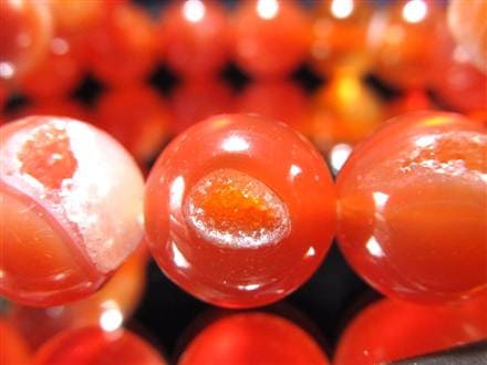 笑口 カーネリアン ブレスレット 紅玉髄