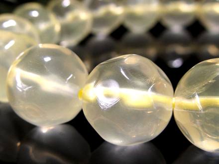 レモンクォーツ 硫黄水晶 ブレスレット アステリズム効果 星彩効果