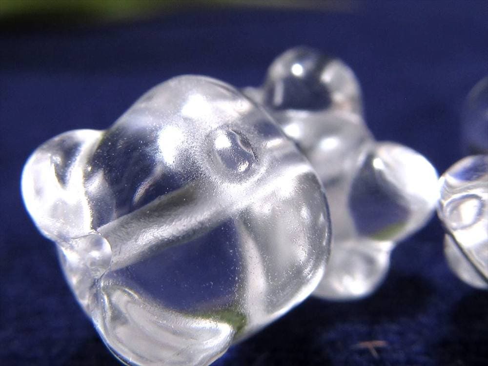 水晶 クリスタル ビーズ パーツ
