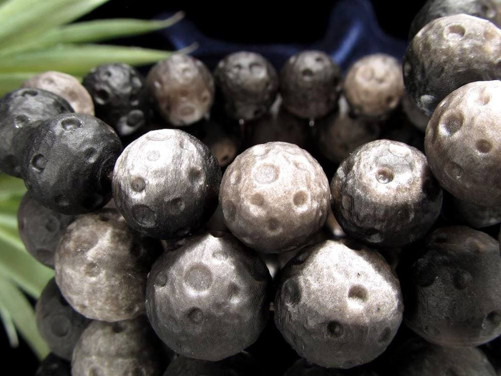 シルバーオブシディアン 黒曜石 ブレスレット オブシディアン ロータス