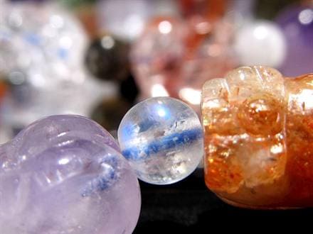 ラベンダーアメジスト 紫水晶 ブレスレット 貔貅 ヒキュウ