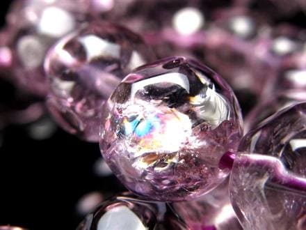 アメジスト 紫水晶 ブレスレット バッキーボール 天然石