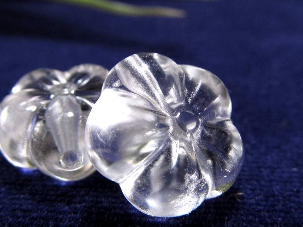 水晶 クリスタル ビーズ パーツ