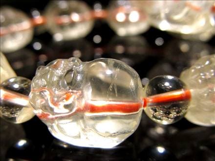 シトリン 黄水晶 ブレスレット 貔貅 ヒキュウ