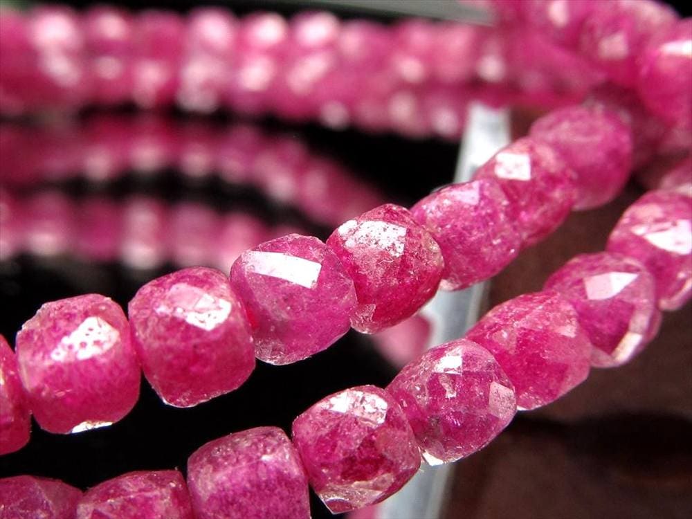 キューブカット デザインブレス ブレスレット クオーツ 天然石 パワーストーン