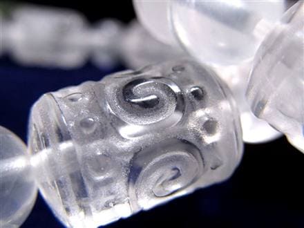 水晶 クォーツ クリスタル ブレスレット マニコロ 摩尼車