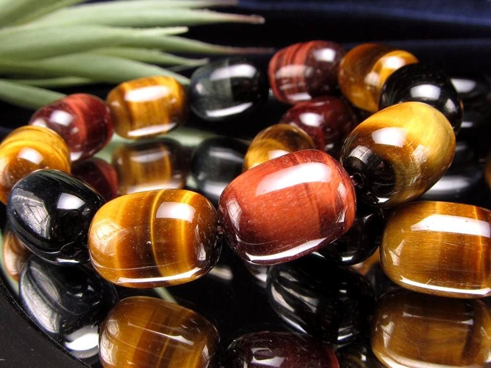 タイガーアイ 虎目石 ブレスレット 金運 天然石